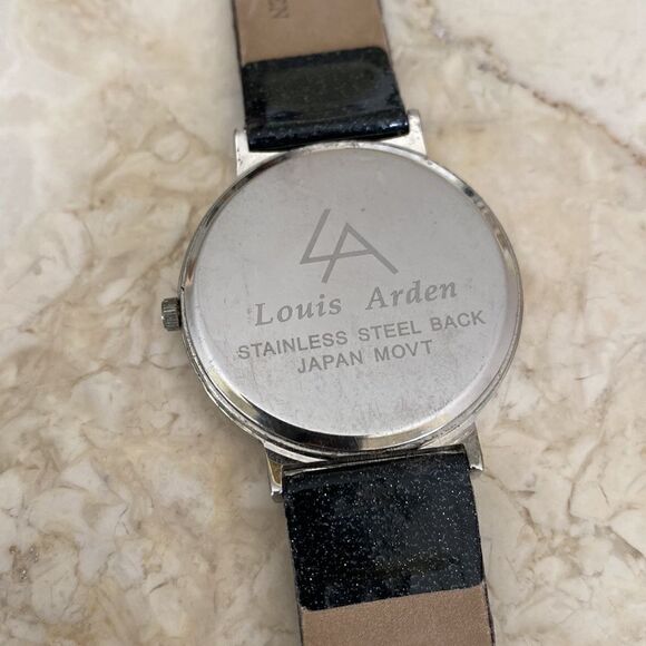Louis Arden Watch Art Nouveau Markers Stainless Steel Japan Movement - Picture 5 of 8